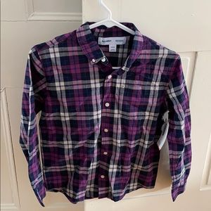 Old navy boys 10/12 button up shirt